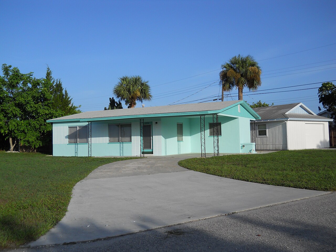 The Jensen Beach waterfront on the Indian River Lagoon